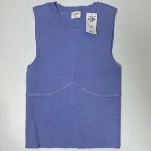 Abercrombie & Fitch Lavender Knit Tank Top